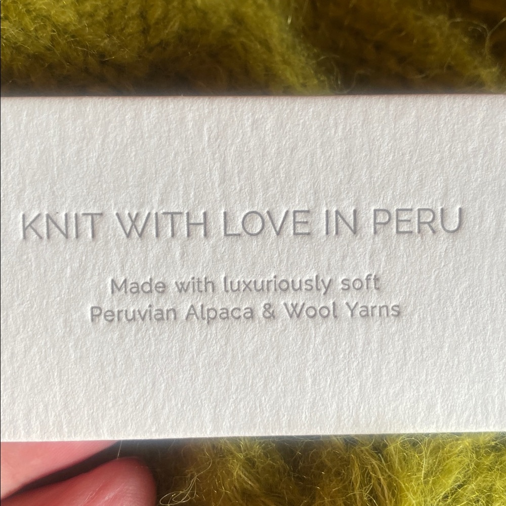 ELEVEN SIX NWT MONICA Alpaca Blend Pullover Sweater in Citrine - Picture 15 of 17